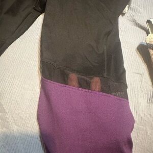 Black PINK legging with purple